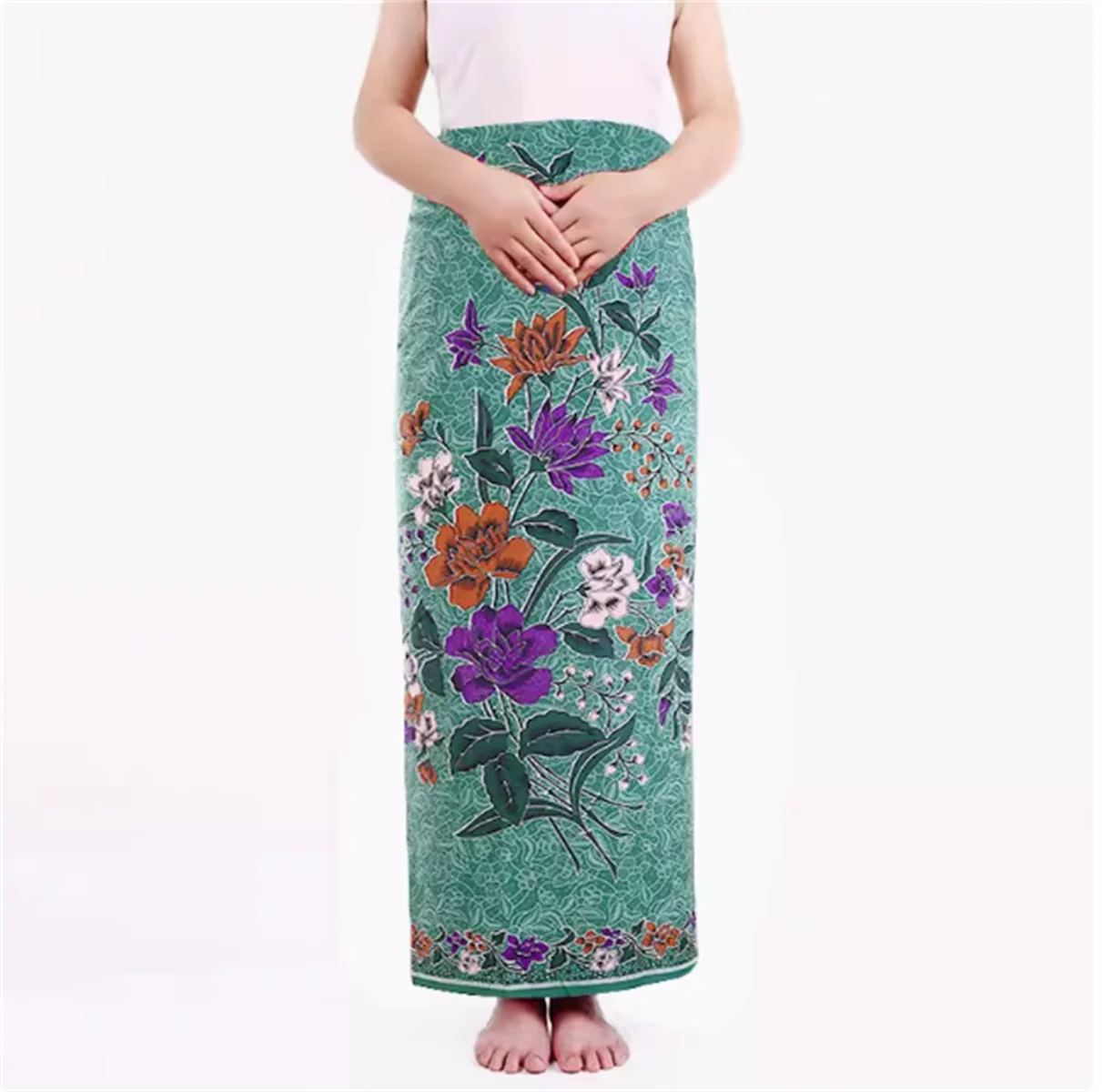 Batik Sarong Wrap - กระโปรงท่อ unisex ของมาเลเซียไทย