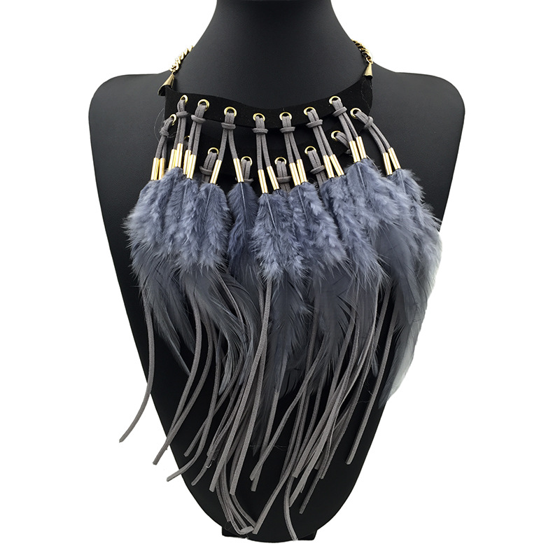 สร้อยคอแฟชั่นหรูหราเส้นใหญ่หลา - Latest Ethnic Fashion For Women บทวิจารณ์และราคา