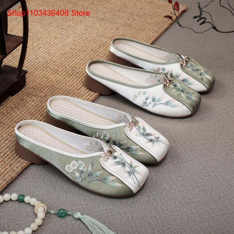 รองเท้าแตะปักลายใหม่สำหรับใส่ใ - The Ethnic Fashion บทวิจารณ์และราคา