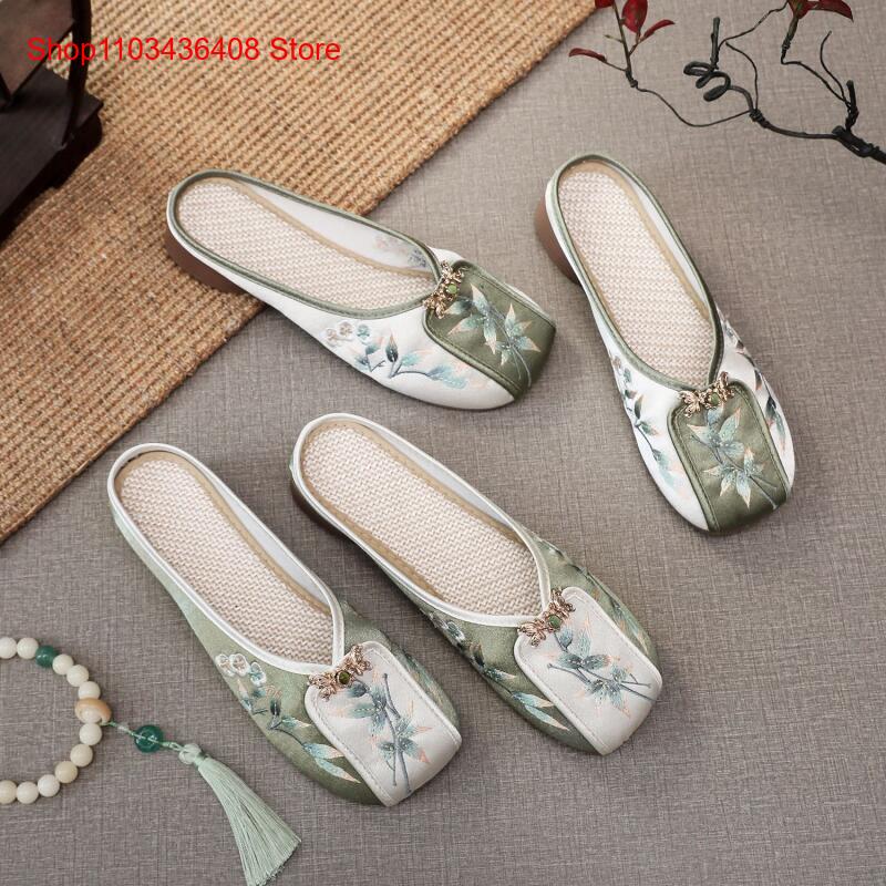 รองเท้าแตะปักลายใหม่สำหรับใส่ใ - The Ethnic Fashion บทวิจารณ์และราคา