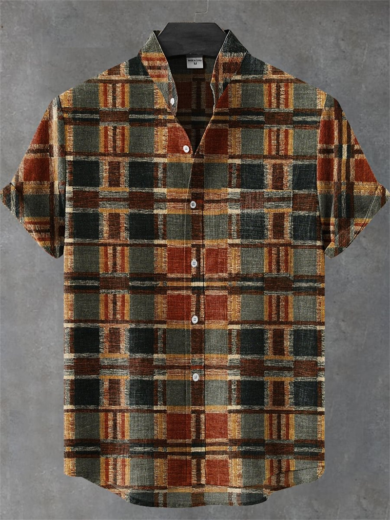 เสื้อแขนสั้นผู้ชาย Vintage Tri - Men'S Ethnic Fashion Trends บทวิจารณ์และราคา