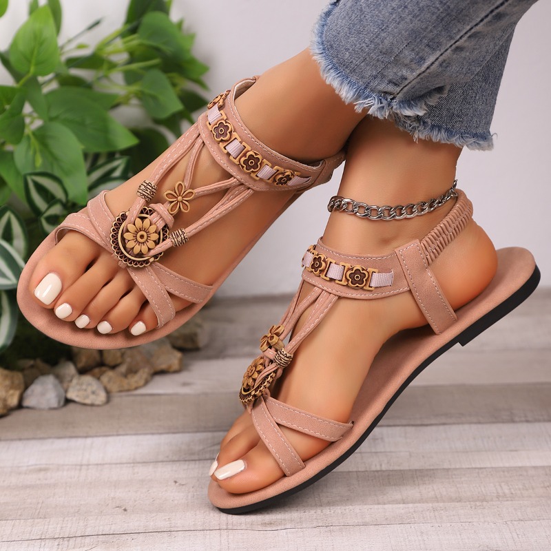 Vintage Ethnic Wind Soft Sole  - The Ethnic Fashion บทวิจารณ์และราคา