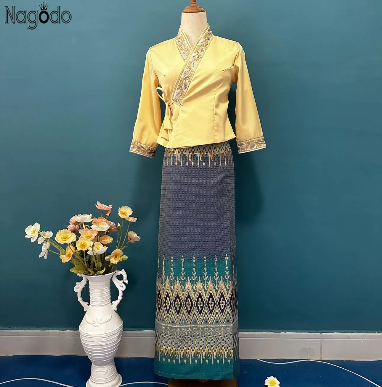 2023 ฤดูร้อนแบบดั้งเดิม Dai ชา - Batik Sarong Wrap บทวิจารณ์และราคา