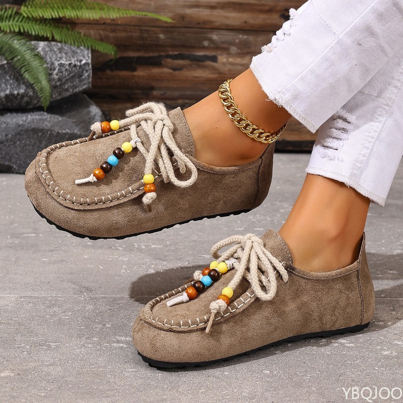 รองเท้าโลฟเฟอร์ผู้หญิงสไตล์ลำล - New Ethnic Fashion บทวิจารณ์และราคา