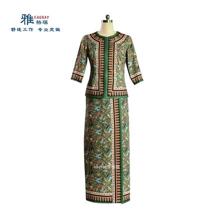 สิงคโปร์แอร์ไลน์เที่ยวบิน Atte - Batik Sarong Wrap บทวิจารณ์และราคา