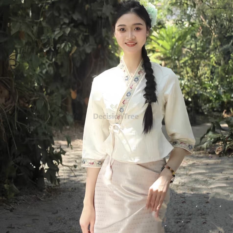 ชุดเสื้อผ้าไทยแบบดั้งเดิมสำหรั - Batik Sarong Wrap บทวิจารณ์และราคา