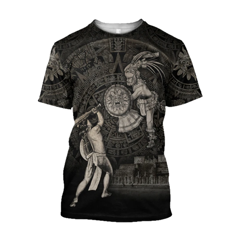 เสื้อยืดลายชนเผ่าแอซเท็กเม็กซิ - Men'S Ethnic Fashion Trends บทวิจารณ์และราคา