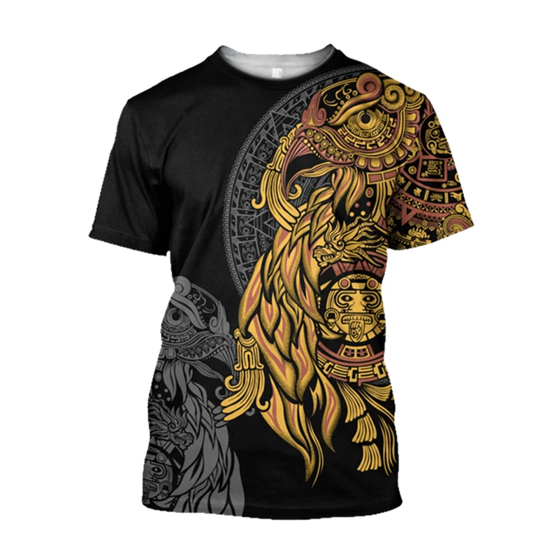 เสื้อยืดลายชนเผ่าแอซเท็กเม็กซิ - Men'S Ethnic Fashion Trends บทวิจารณ์และราคา