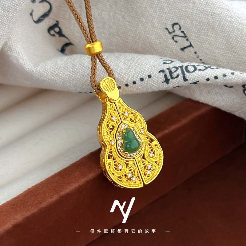 จี้ทองคำแท้ 24K 9999 รูปน้ำเต้ - Ethnic Fashion Store บทวิจารณ์และราคา