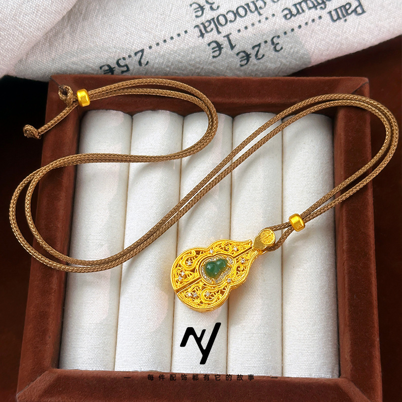 จี้ทองคำแท้ 24K 9999 รูปน้ำเต้ - Ethnic Fashion Store บทวิจารณ์และราคา